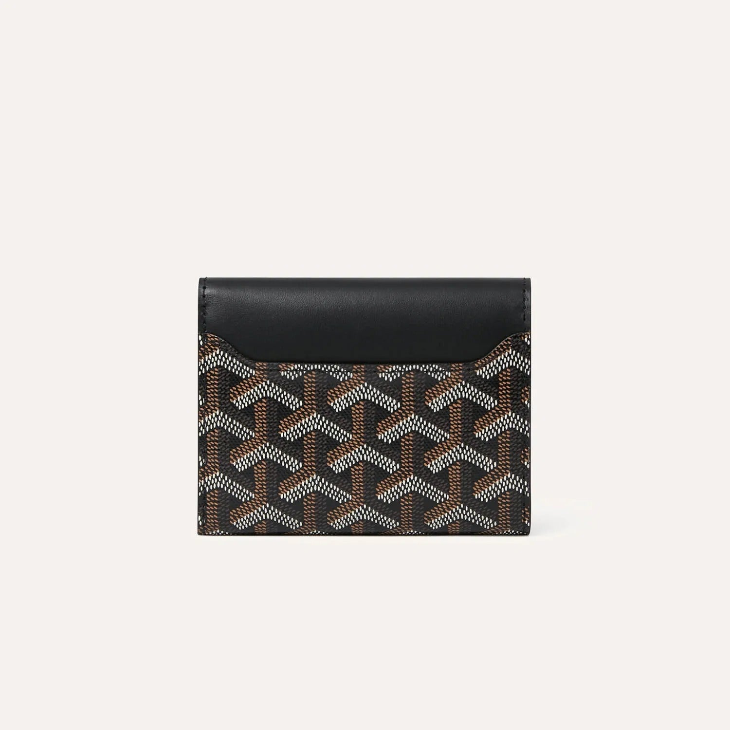 Elegant Black Patterned Women’s Wallet