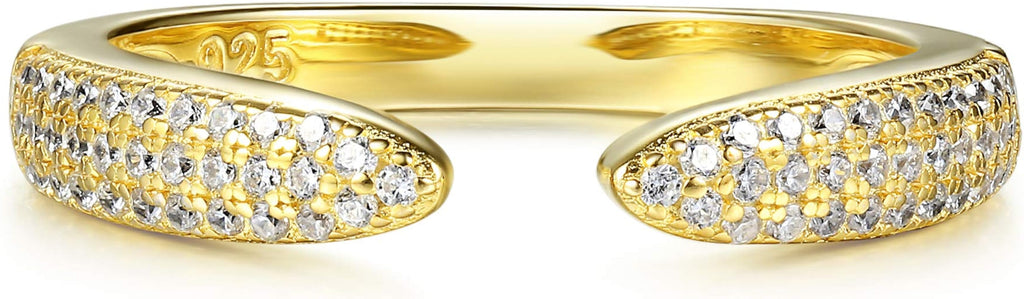 Elegant Gold Adjustable Ring