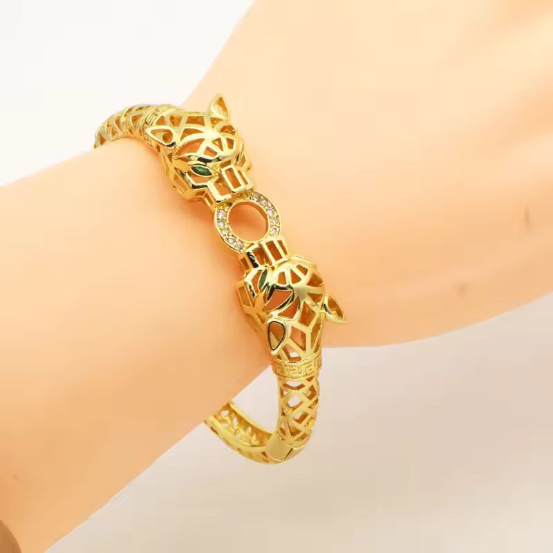 Golden Panther Bracelet