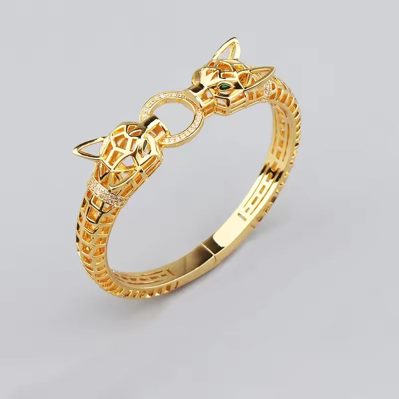 Golden Panther Bracelet