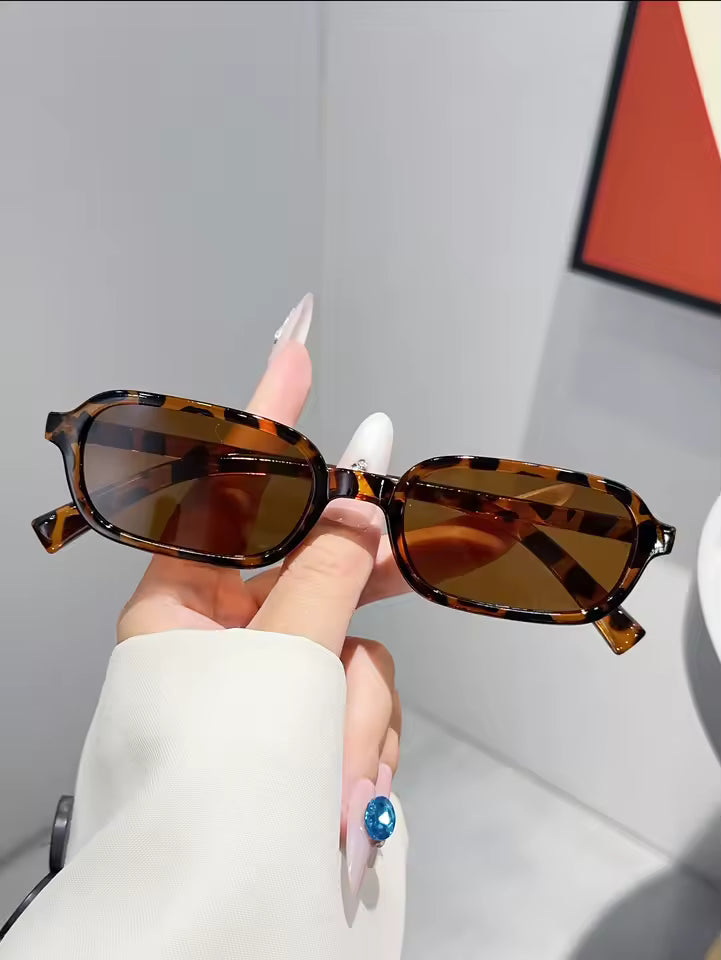 Retro Square Sunglasses Set – Multiple Colors
