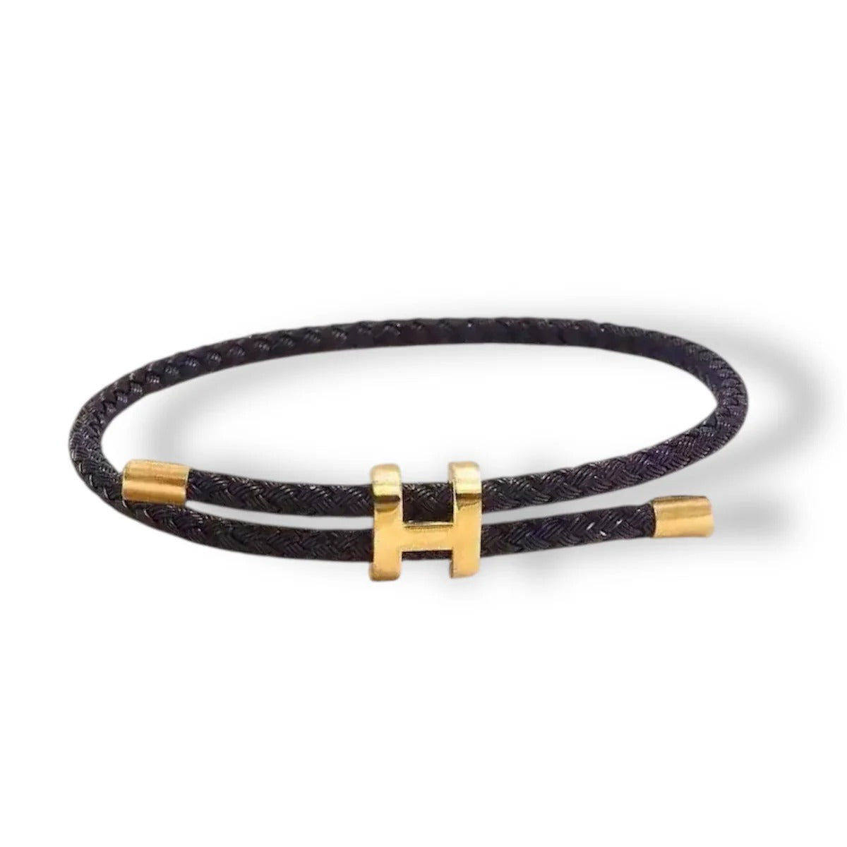 Luxury Rope Bracelet – Adjustable Stainless Steel (Multiple Colors)